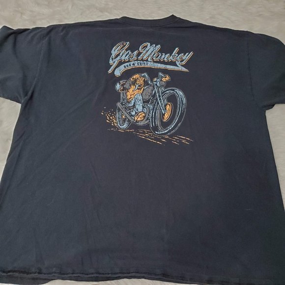 Vintage Texas & Four Corners Red & Black Biker Tees, 2XL - Picture 5 of 10